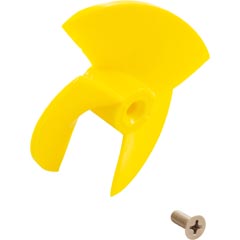 Impeller, Maytronics Dolphin, Yellow, w/Screw, Quantity 1 Item #87-111-1400