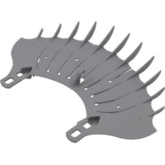 Front Disc, Zodiac T5 Duo, Textured, Silver - Item 87-130-2192