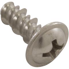 Screw, Aqua Products, #8 X 7/16, Stainless Steel, Size S2 - Item 87-131-2030