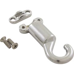 Rope Hook, Perma Cast, 3/8&quot; - 1/2&quot; Rope, Cleat Type, CPB Item #92-217-1008