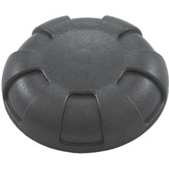 Knob, Waterway, 6 Spoke, For 1" Valves, Dark Gray - Item _602-4549-DSG