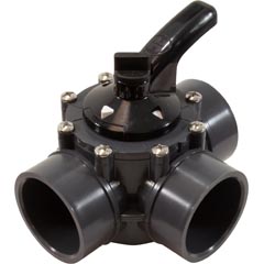 Pvc 3 Port 2-2.5 Diverter Valve - Item _PSV3S2DGR