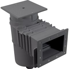 2 In Auto-Skim Dark Gray, Square Lid - Item _SP1084DGR