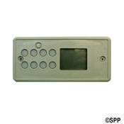 Spa Side Control EleCenteronic Gecko TSC4-SL-25" -AD-NO 8BTN LCD 10'Cbl - Item 0200-007119