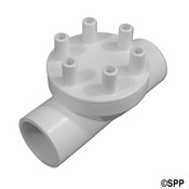 Manifold PVC Air Magic 1S x 1S x (6" ) 3/8" SB Ports - Item 0341-10 Manifold PVC Air Magic 1S x 1S x (6" ) 3/8" SB Ports - Item 0341-10