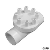 Manifold PVC Air Magic 1S x 1S x (8) 3/8" SB Ports - Item 0342-10 Manifold PVC Air Magic 1S x 1S x (8) 3/8" SB Ports - Item 0342-10