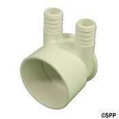 Manifold PVC Magic 2S x Dead End x (2) 3/4" RB Ports - Item 0363-20 Manifold PVC Magic 2S x Dead End x (2) 3/4" RB Ports - Item 0363-20