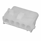 Amp Receptacle 5" Pin Female Plastic White - Item 1-480764 Amp Receptacle 5" Pin Female Plastic White - Item 1-480764