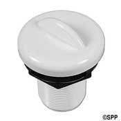 Air Control with Handle 1" Plumbinging 1-3/4" Hole White - Item 10-2100