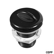 Air Control with Handle 1" Plumbinging 1-3/4" Hole Black - Item 10-2100BLK