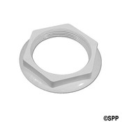 Jet Wall Fitting Lock Nut Micro Series White - Item 10-3807