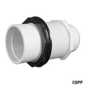 Jet Extension Hydro-Jet (Gunite) with Nozzle with Nut White - Item 10-4400