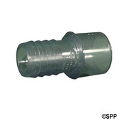 Fitting PVC Barbed Adapter Hydro Air 3/4" B x 3/4" Spg (1/2" S)  - Item 10-4578