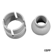 Jet Eyeball Set Micro Magna Eyeball and Cage Gray Waterway - Item 10-4913-GRY