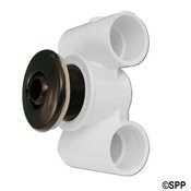 Jet Assembly Hydro-Jet (Extnd Wall Fitting) 1.5" S Air x 1.5" S - Item 10-5300-BLK