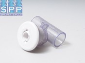 Jet Assembly Micro-Jet Direct'l 1/4" S Air x 1S Wtr White - Item 10-5500