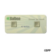 Spa Side Overlay Balboa (M2/M3) Auxilliary 2BTN No Read Out - Item 10318BAL