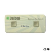Spa Side Overlay Balboa (M2/M3) Auxilliary 2BTN No Read Out - Item 10318BAL Spa Side Overlay Balboa (M2/M3) Auxilliary 2BTN No Read Out - Item 10318BAL