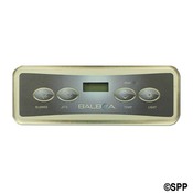 Spa Side Overlay Balboa VL401"Lite Duplex BTN LCD (For 5" 4094)  - Item 10669BAL