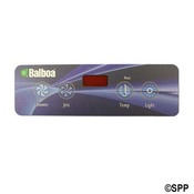 Spa Side Overlay Balboa VL403 Lt Duplex 4BTN LED (For 5" 16" 76" )  - Item 10671BAL