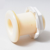 Fitting Bulkhead Assembly Hydro Air Thru-Wall 3/4" NPSM - Item 11-1100 Fitting Bulkhead Assembly Hydro Air Thru-Wall 3/4" NPSM - Item 11-1100
