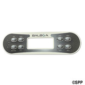 Spaside Overlay Balboa ML700 8 BTN LCD (For 5" 35" 6" 7) Oblong - Item 11476BAL