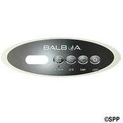Spa Side Overlay Balboa MVP/VL240 4BTN LCD (For 5" 36" 43)  - Item 11520