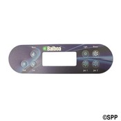 Spa Side Overlay Balboa VL700S 7BTN LCD (For 5" 3811) 9.8Oblong - Item 11688BAL