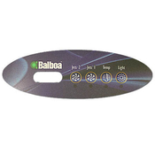 Spa Side Overlay Balboa MVP/VL240 4BTN LCD - Item 11764 Spa Side Overlay Balboa MVP/VL240 4BTN LCD - Item 11764