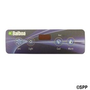Spa Side Overlay Balboa VL403 Lt Duplx 4BTN LED (P1-LT-DN-UP) - Item 11884BAL Spa Side Overlay Balboa VL403 Lt Duplx 4BTN LED (P1-LT-DN-UP) - Item 11884BAL