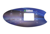 Spa Side Overlay Balboa VL702S Serial Standard 7BTN LCD 10.3Oval - Item 11894