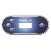 Spa Side Overlay Balboa VL406" T 4BTN LCD (For 5" 5" 5" 70)  - Item 12051