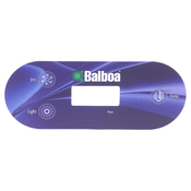 Spa Side Overlay Balboa VL406" T 3BTN LCD (For 5" 0217)  - Item 12438