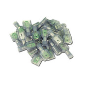 Wire Terminals Male Dis- Connect 16" -14 Gau Blue (25" Pk) - Item 1672FIN Wire Terminals Male Dis- Connect 16" -14 Gau Blue (25" Pk) - Item 1672FIN