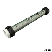 Heater Assembly Flo-Thru SS 5" .5" kW 240V 2 x 17-3/4" L with Pres Tap - Item 20-00467