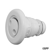 Jet Internal Adjustable.Poly Pulsator 3-1/2" Face Smooth White - Item 210-6060