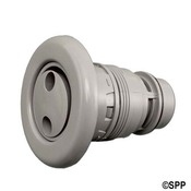 Jet Internal Adjustable.Poly Pulsator 3-1/2" Face Smooth Gray Waterway - Item 210-6067