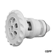 Jet Internal Deluxe Adjustable.Poly Massage 3-1/2" Face White - Item 210-6700