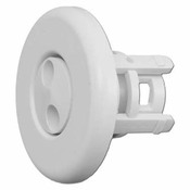 Jet Internal Mini Pulsator 2-1/2" Face Smooth White - Item 212-1040