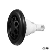Jet Internal Power Storm Massage 5" Face Smooth Black - Item 212-6651