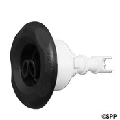 Jet Internal Mini Storm Twin Roto 3" Face 5" -Scalloped Black - Item 212-7951
