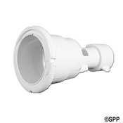 Jet Wall Fitting Poly Storm (Gunite) White - Item 215-1090