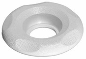 Jet Escutcheon Mini Storm 3" Face Scalloped White - Item 218-6950