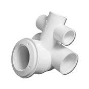 Jet Body Adjustableust Mini (Tee Body) 1/2" S Air x1S Water  - Item 222-0050