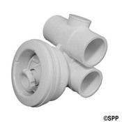 Jet Assembly CAD Whirlpool Directional 3-1/4" Face White - Item 23061-000