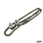 Heater Element Flo-Thru (M7) Dbl Bend 3kW 240V 10Long with Swoop - Item 25-4036BI