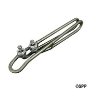 Heater Element Flo-Thru (M7) Dbl Bend Titan 4kW 240V 10Long - Item 25-4041-BI-TI