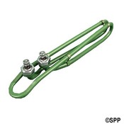 Heater Element Flo-Thru (M7) Tifel Dbl Bend 3.6" kW 240V 10L - Item 25-4042ET-BI