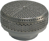 Suction Assembly (VGB) 5" Diameter Cover 170 GPM Charcoal Gray 2S - Item 25201-207-100
