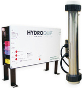 Heater Assembly Hydro Quip CS7000 (Air) Flo-Thru SS 4KW 240V 2 x 13L - Item 26-0070-1